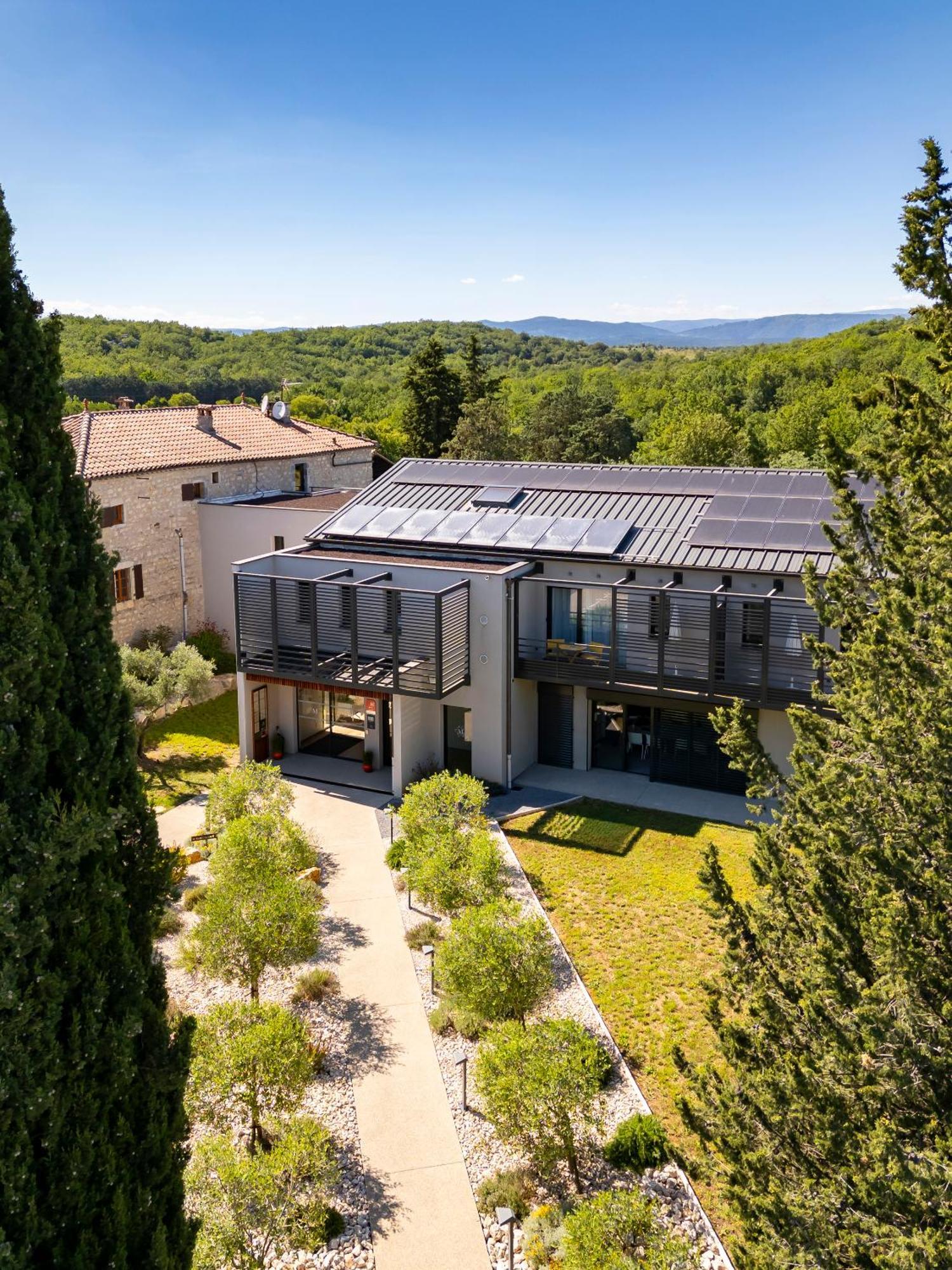 Logis Auberge Les Murets Hotel Restaurant Spa Chandolas Bagian luar foto